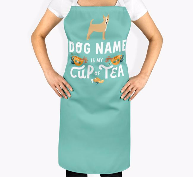 My Cup Of Tea: Personalized {breedFullName} Apron